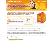 Tablet Screenshot of online-crm.com